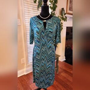 Dressbarn Teal Dress